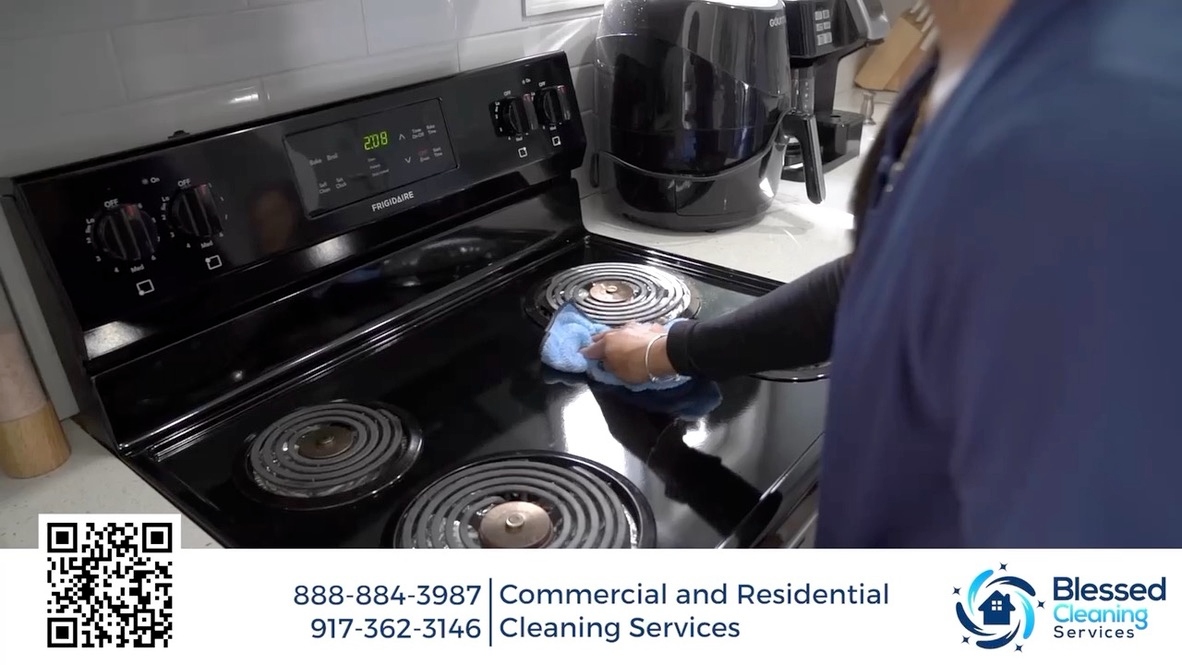 Professional kitchen cleaning