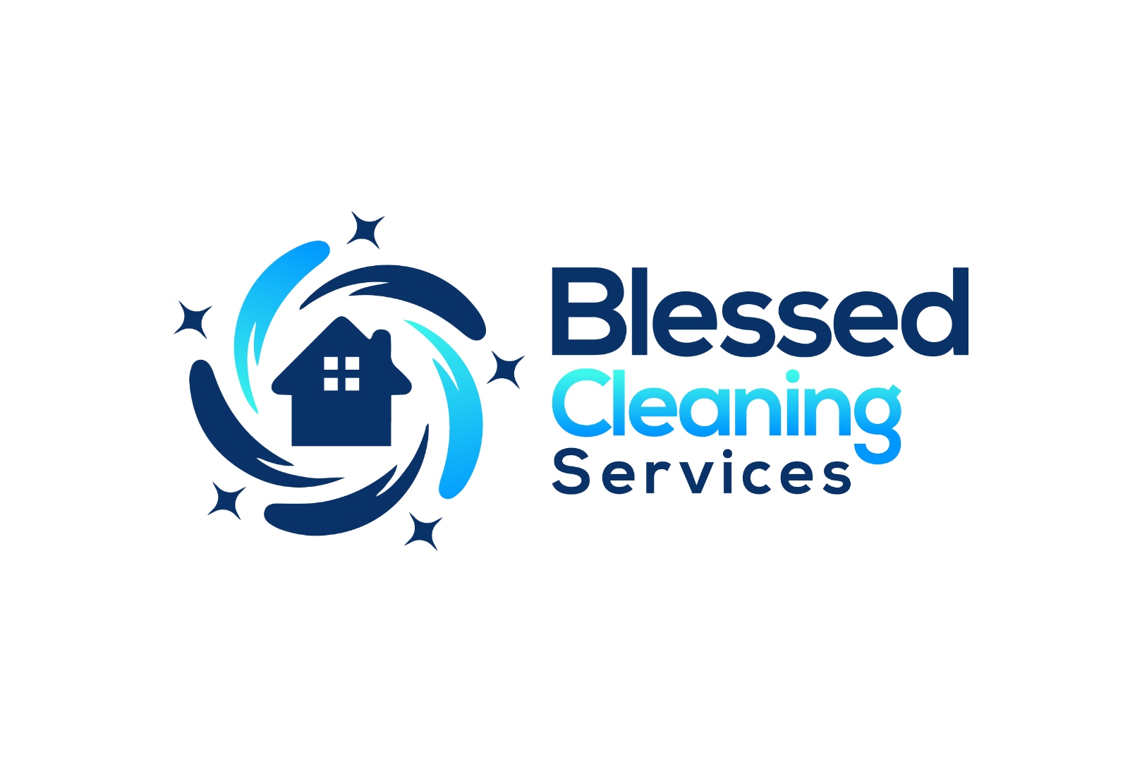Blessed Cleaning Services Logo